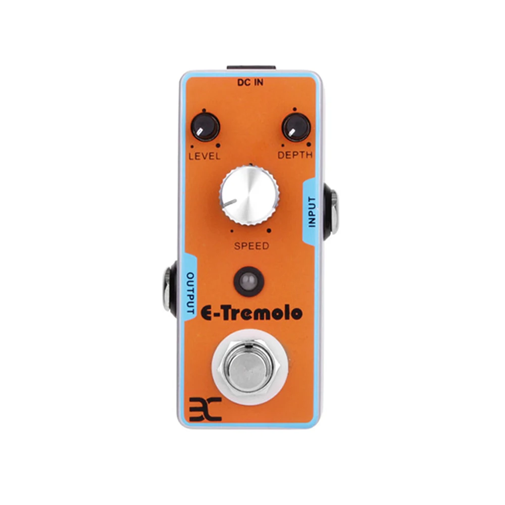

ENO TC43 E-Tremolo педаль эффектов для электрогитары, педаль мультиэффектов с металлической фотомагнитной модуляцией, аксессуары для гитары