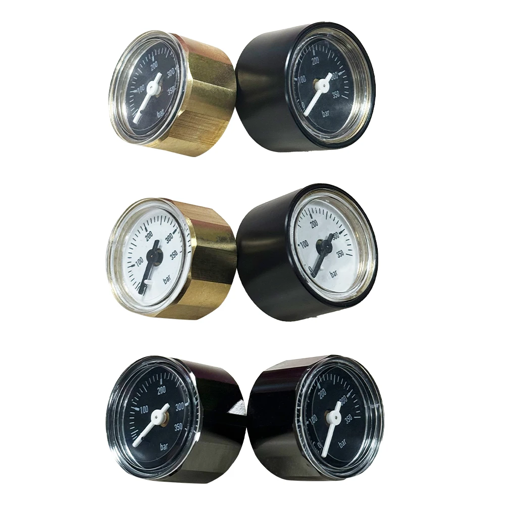 FX Accessories Style 28mm High Pressure Manometer 350Bar Precision Regulator Gauge for HPA Air Tank 1/8BSP M10 Thread
