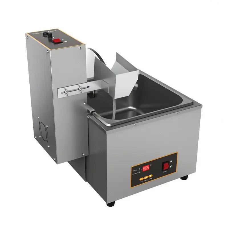 Máquina elétrica digital de têmpera de chcolates pequenos Mini máquina de moldagem para fazer chocolate