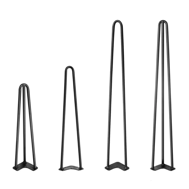 

HenryGlass wrought iron dining table leg bracket office desk foot plate support shelf bar coffee base