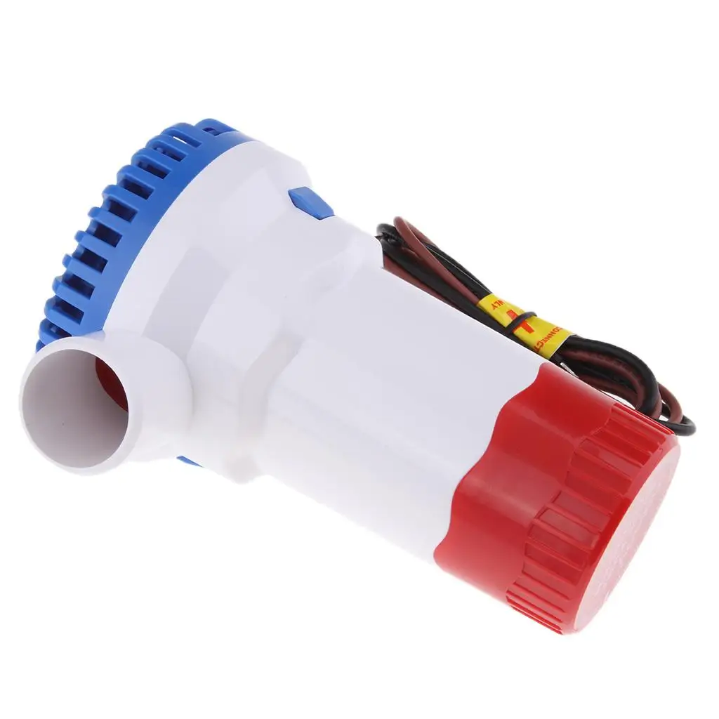 

Submersible Bilge Pump 12V 1500GPH Compact Marine Water Pump for Boat Plumbing and Cleaning