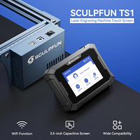 SCULPFUN TS1 Laser Engraver Touchscreen 3.5inch Control Terminal Real-time Slicing Used with SCULPFUN APP for Most Laser 