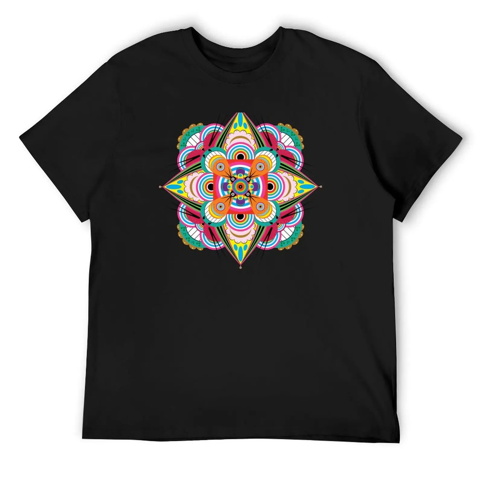 

Tiger Dragon Mandala T-Shirt oversized t shirt anime stuff shirts graphic tee new edition mens tall t shirts