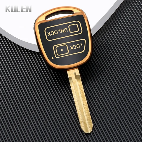 Чехол Для Автомобильного Ключа Из ТПУ Для Toyota Camry RAV4 Corolla Prado Yaris Tarago Lexus ES GS LS IS RX SC LX RX400h - Пр...