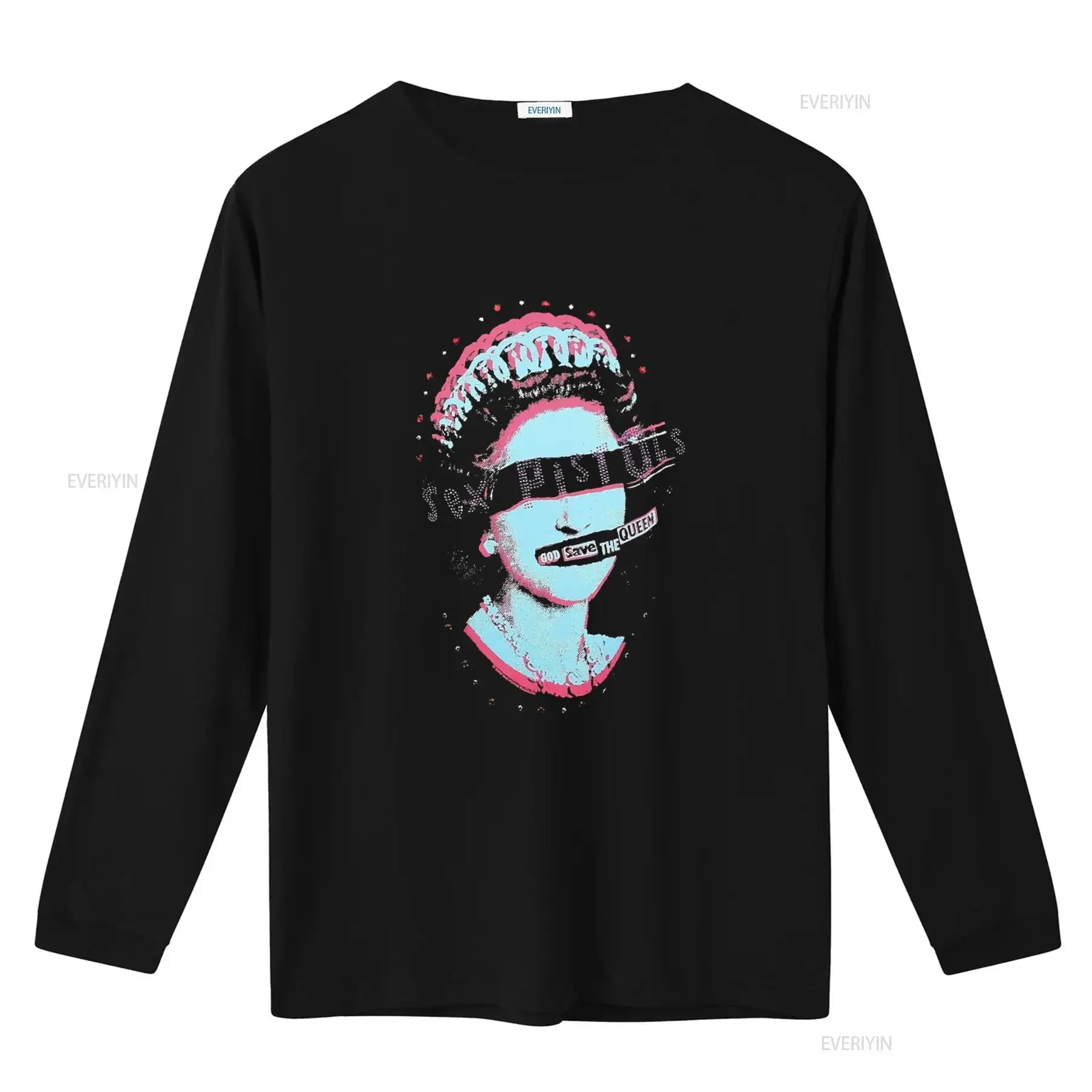 Amplified Vintage Sex Pistols God Save the Queen VIP Punk Star T Shirt for Women XS S vintage Washed Slightly streetwear