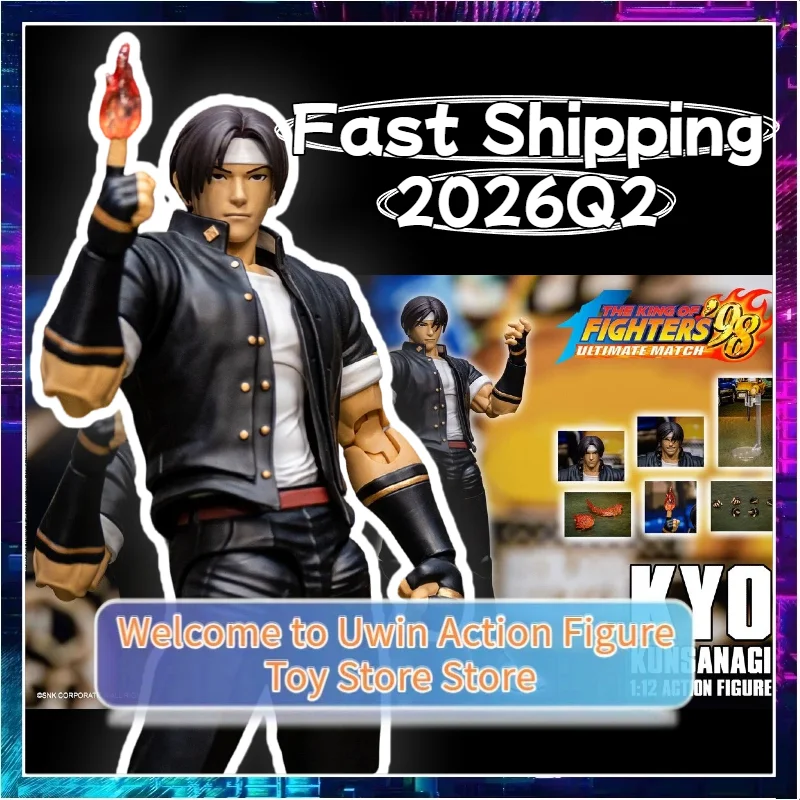 

[2026Q2 Pre-order] Storm Toys: 1/12 THE KING OF FIGHTERS KOF 98A - KYO KUSANAGI Action Figure Model Toy Collection Gifts