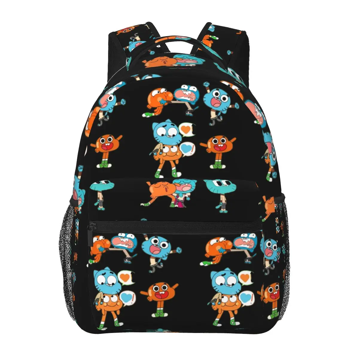 Gumball Backpacks Boys Girls Bookbag Children School Bags Cartoon Kids Rucksack Shoulder Bag Large Capacity