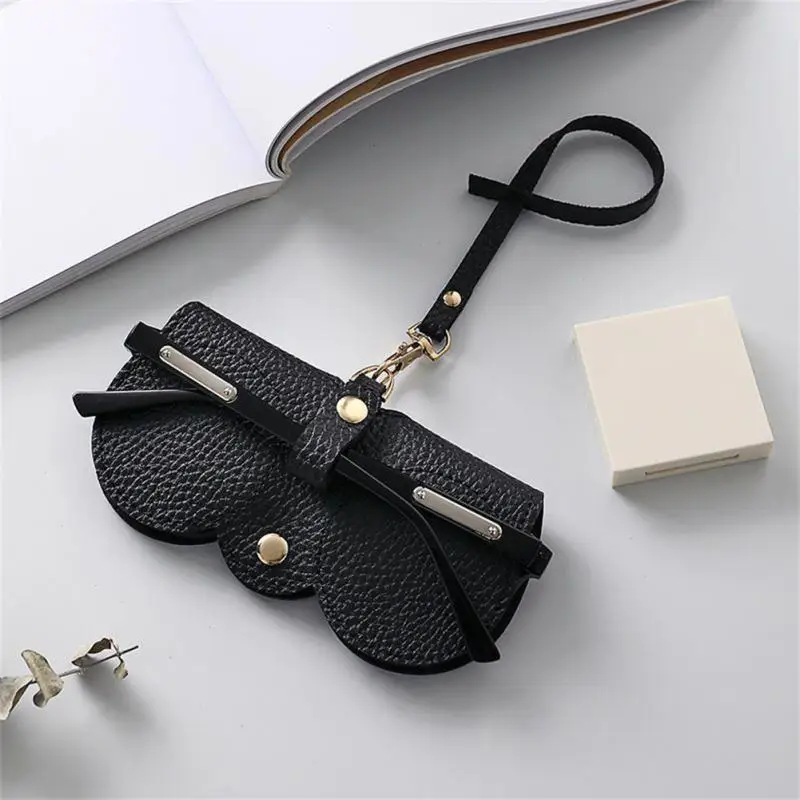 Eyeglasses Bag Fashion Eyewear Protective Case Cover Sunglasses Case Box With Chain Travel Reading Eyeglasses Portable Bag