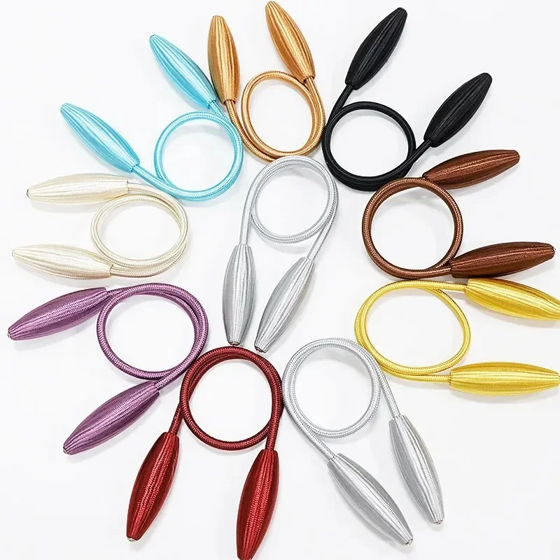 2pcs/set Curtain Tieback High Quality Holder Hook Buckle Clip Polyester Pretty and Fashion Decorative Home Accessorie