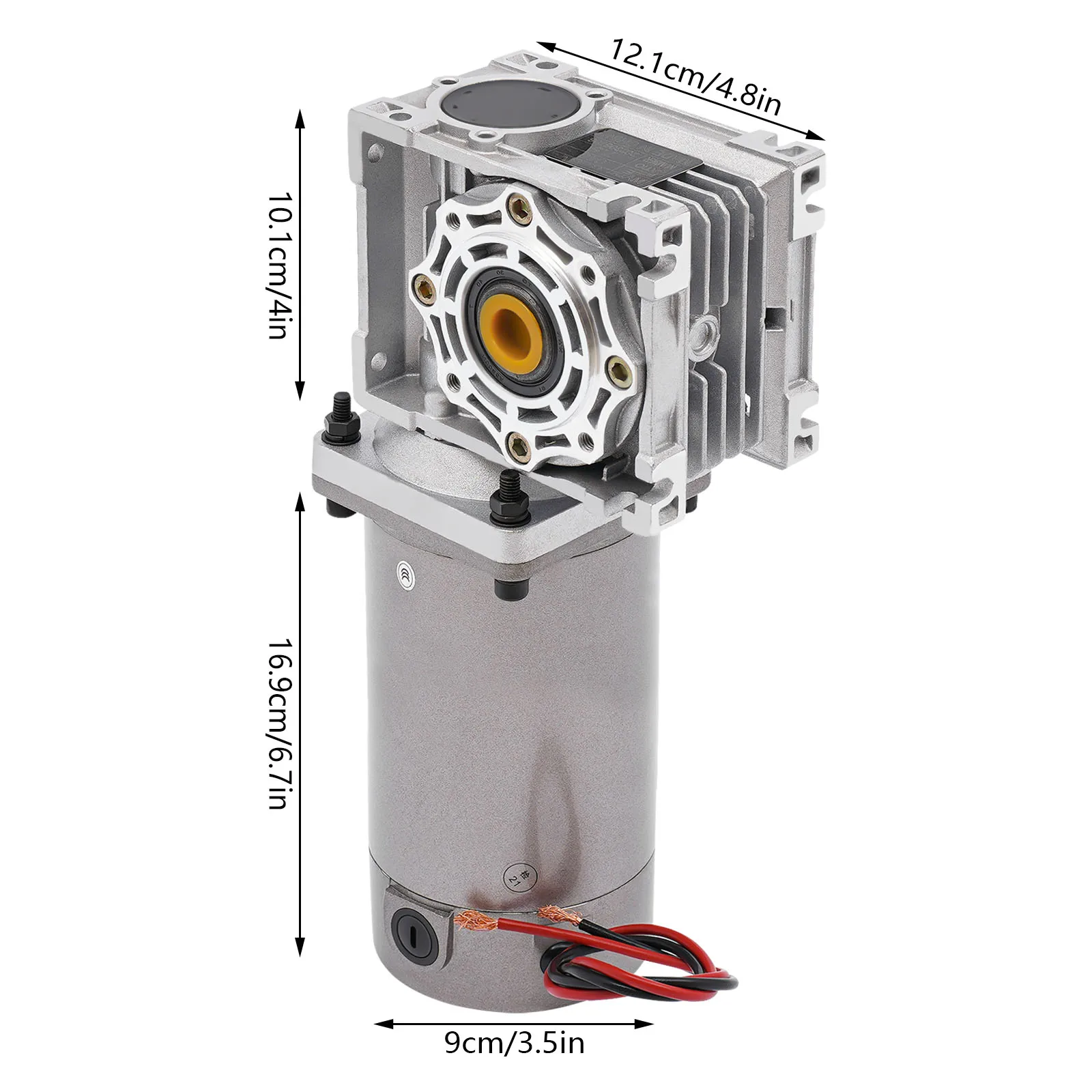 Imagem -06 - Motor de Engrenagem Sem-fim com Redutor Velocidade da Caixa de Velocidades Ajustável Elétrico Nlrv Travamento Automático 1800rpm 24v 300w dc