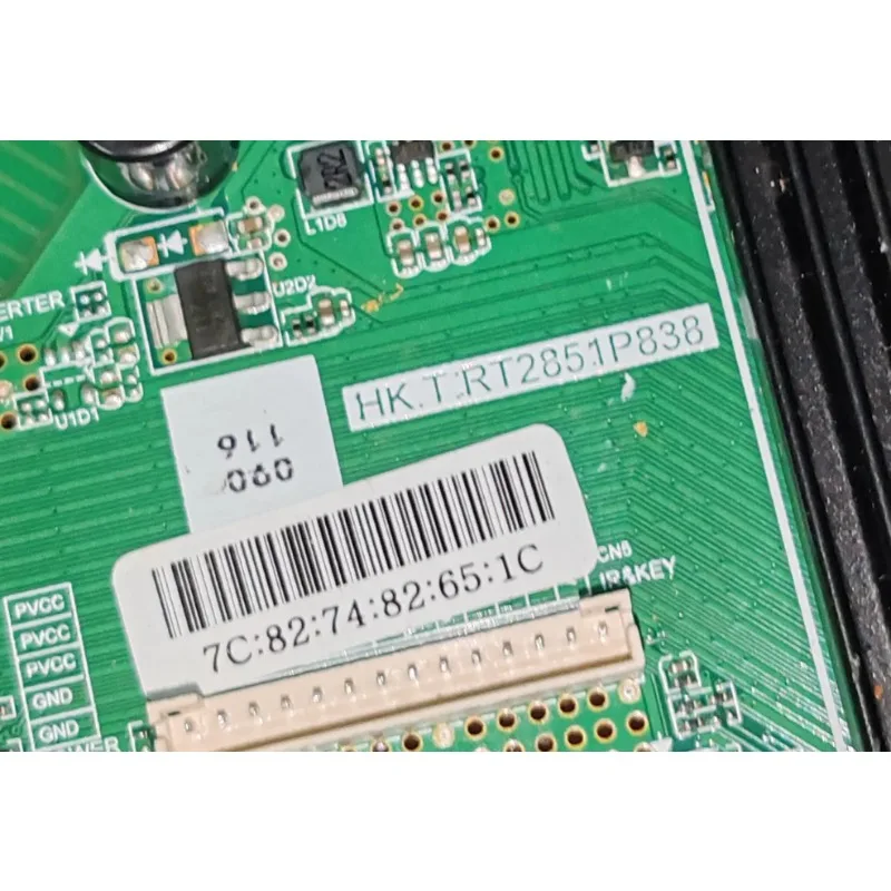 Android 9.0 4K TV Motherboard HK.T.RT2851P838 Wi-Fi Control Board 1.5G+8GB