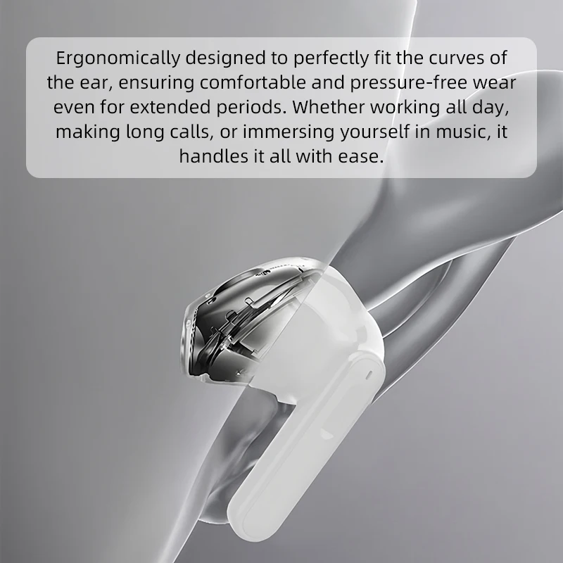 ANC Bluetooth-Ohrhörer mit Geräuschunterdrückung, tragbar, lange Akkulaufzeit, echte kabellose In-Ear-Kopfhörer, wasserdichte Sport-Headsets TWS