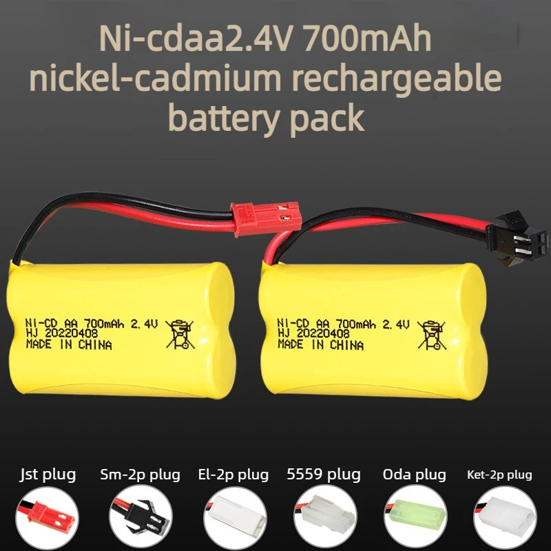 New in Stock 4.8V 700mAh NI-MH NI-CD Battery AA for RC Toys Cars Trucks Tank Parts