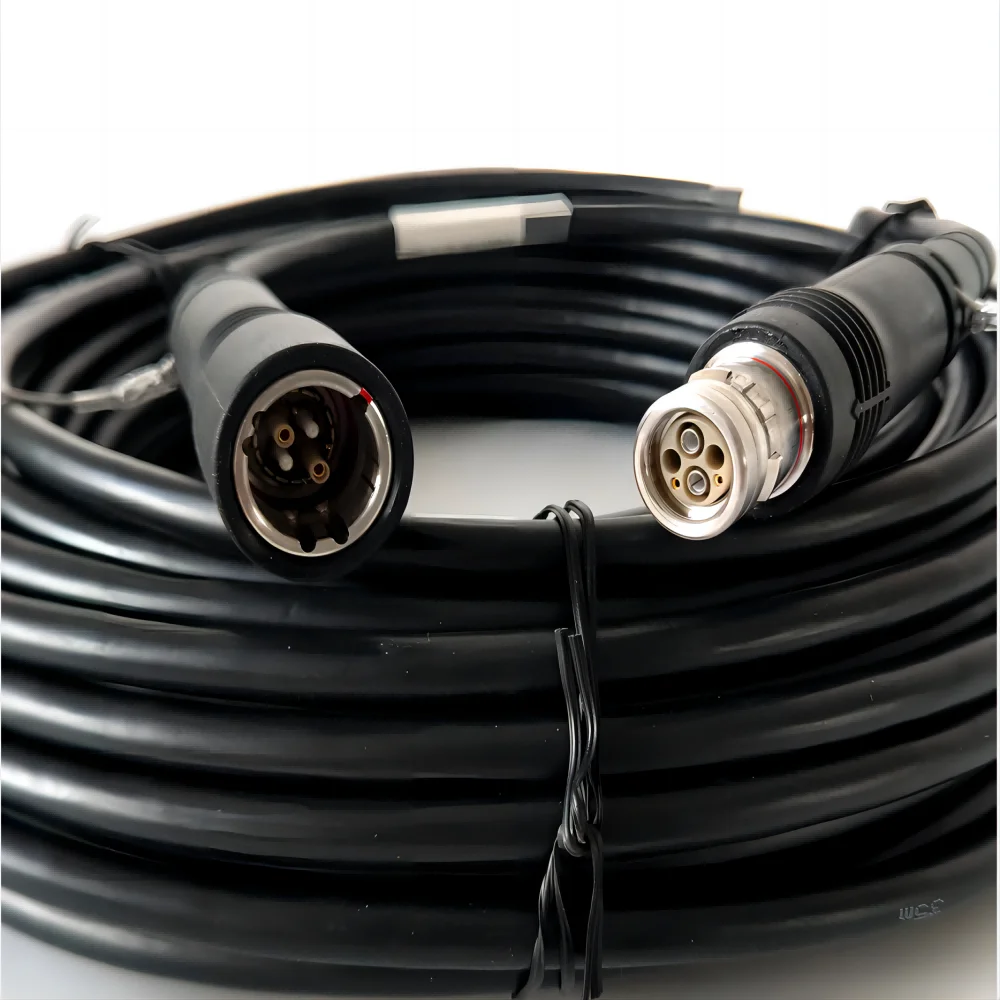 High Flexible and High Tensile Underwater Power +Signal + Optic Fiber Hybrid Cable