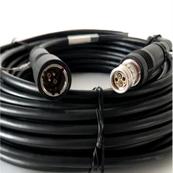 China Factory Manufacture Armored Fiber Optic Cable with LEMO Hybrid Connector