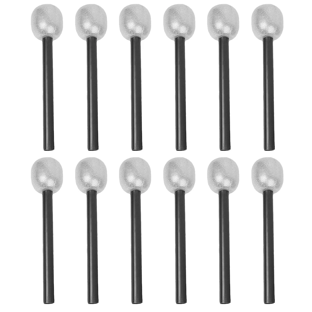 

12pcs Props for Kids Singing Toys Realistic Plastic Party Accessories Karaoke Stage Performance Prop Stage Gifts