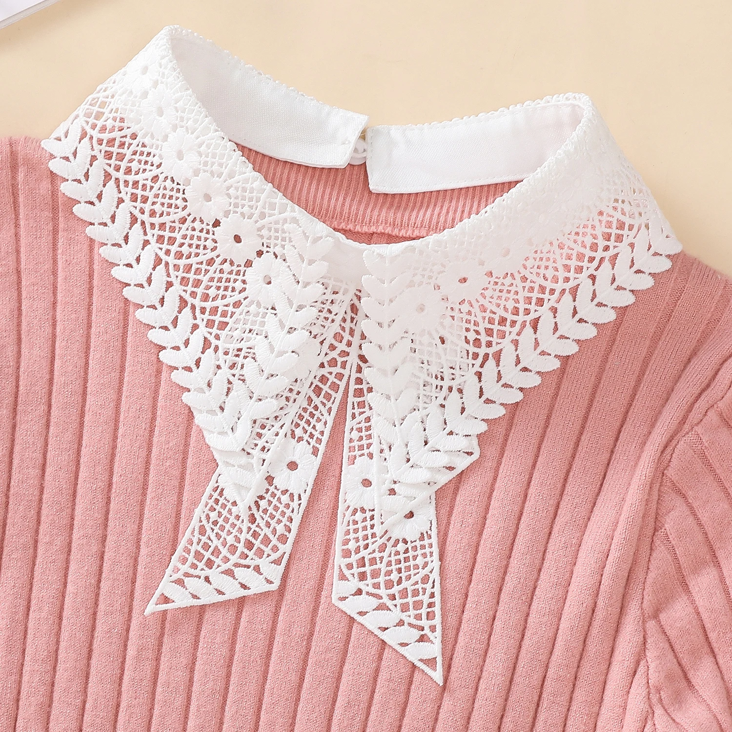 Bestickter Schmetterlingskragen, Elegantes und Modisches Hemd, Einzelkragen, Vielseitige Dekoration, Abnehmbarer Falscher Kragen – Detail 10