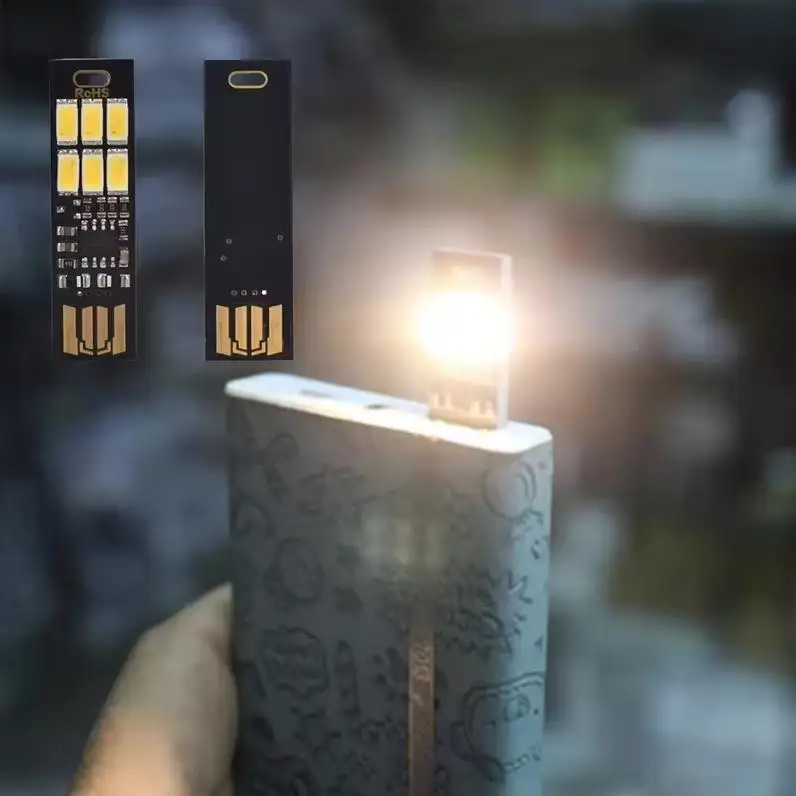 

Portable Mini 5730 USB LED Light 5V Touch Sensor Dimmable Night Light for Power Bank Computer Laptop PC Book Reading Table Lamp