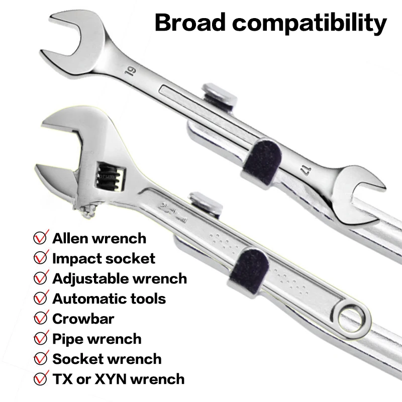 Wrench Extender Adapter Universal Wrench Extension Tool 1/2inch Drive Breaker Bar Wrench Extender Hand Tool For Bolts Nuts