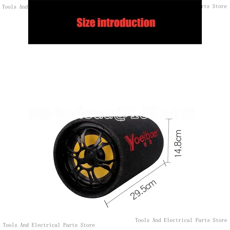 5 Inch Speaker Car Subwoofer 60W Large Music Vibration Affects Home Theater Stereo Phone/TF/Computer/USB Caixa De Som