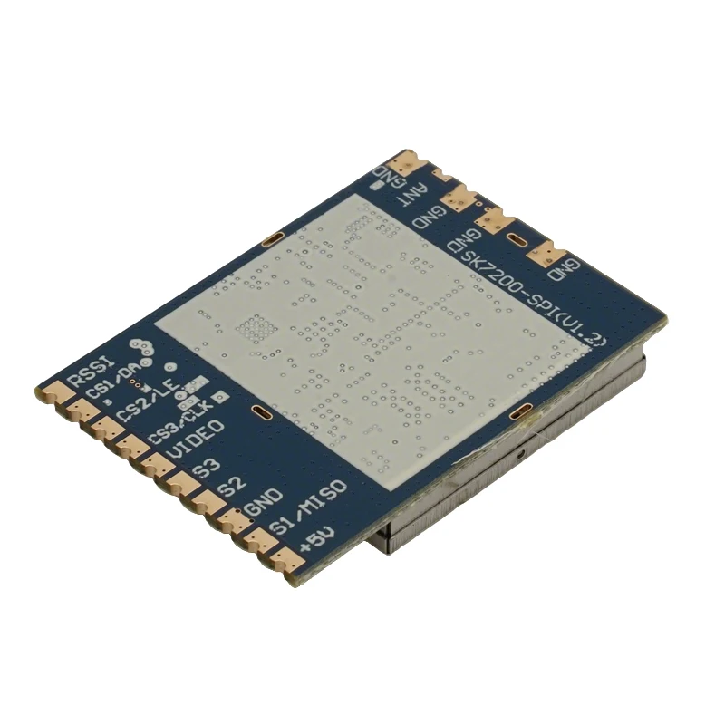 1PCS 6.1G-8.2G SPI Mode FPV Video Transmission Receiver SK7200-SPI VRX Module with CVBS Signal Output for Drone Outdoor Flight