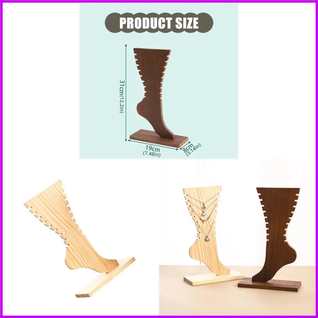 

Stylish High Shaped Necklace Stand Jewelry Organizers Portable Accessory for Earrings and Bracelet Display