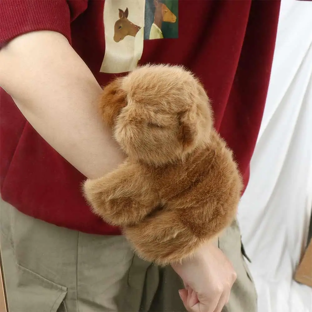 Beliebte Simulation Capybara Kuscheltiere Plüschtier Weiche Capybara Handheld Handgelenk Flauschige Capybara Puppe für Kinder Geburtstagsgeschenk