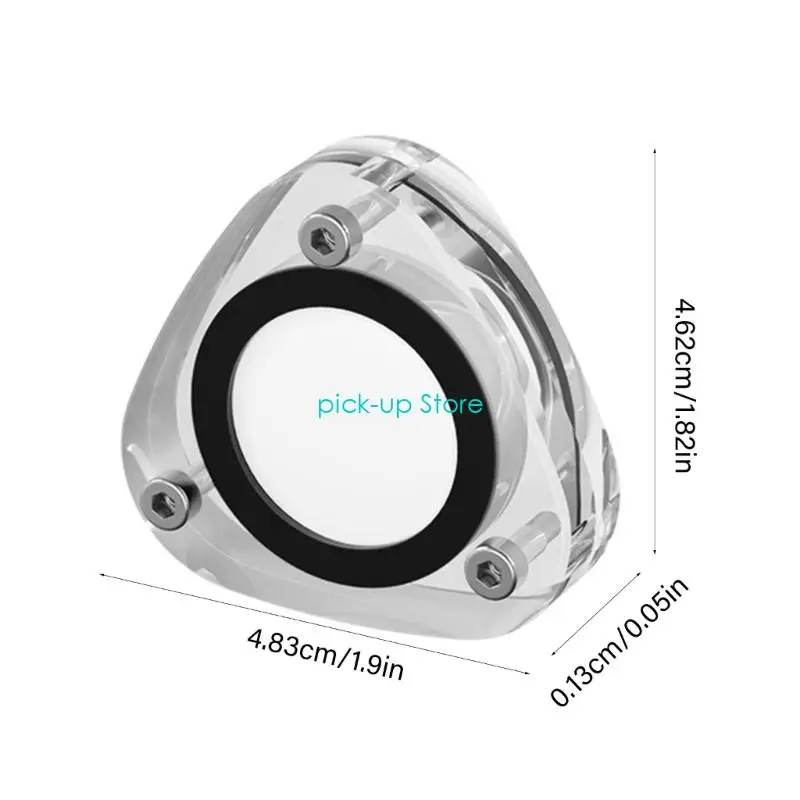 Q5WA Protective Acrylic Mounting Bracket Secure Attachment Metal Objects Easy Installation