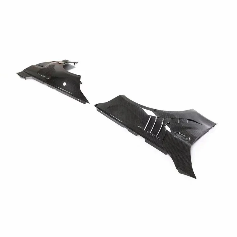 Robust Dry Carbon Fiber FRP Front Side Fender Vents Trim Cover For 2 Series F87 M2 M2C 2016‑2020 Auto Exterior Accessories