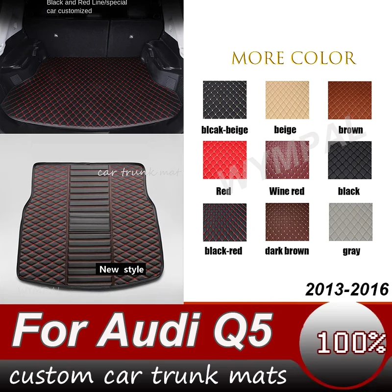 

Коврик в багажник автомобиля на заказ для Audi Q5 2013 2014 2015 2016, автомобильные аксессуары, детали интерьера автотоваров