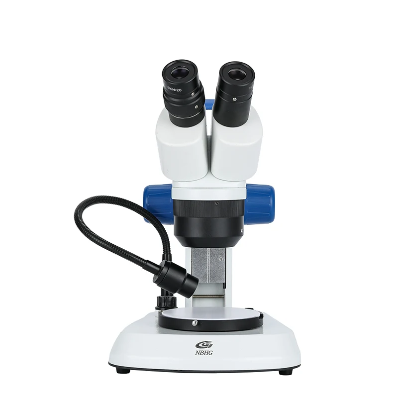 

NBHG HST-9E Adjustable LED Light Industrial Stereo Microscope WF10x/20mm Binocular Laboratory IP65 Manual Focus