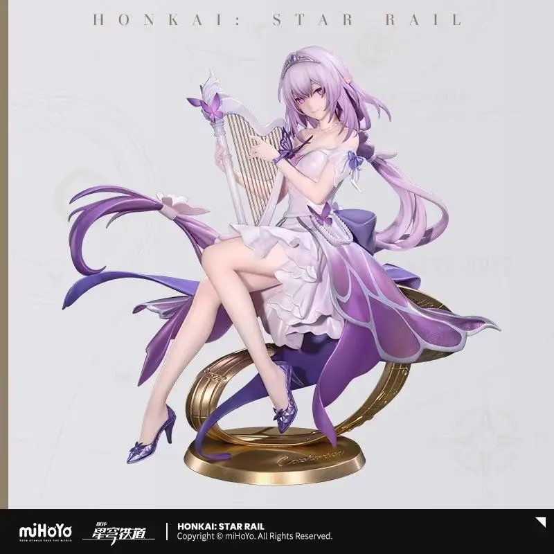 

Mihoyo Game Genuine Action Figures Honkai Star Rail Castorice 1/8 Cosplay Dolls Anime Character Desktop Ornaments Halloween Gift