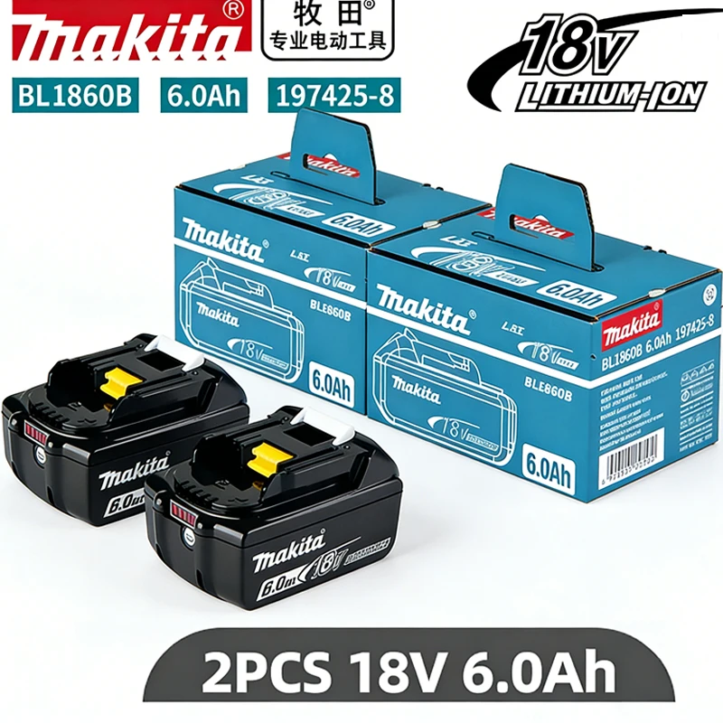 

6000mAh original Makita battery 18V 3Ah rechargeable battery,replacing Makita BL1830BL1840BL1850BL1860B, power tool batter