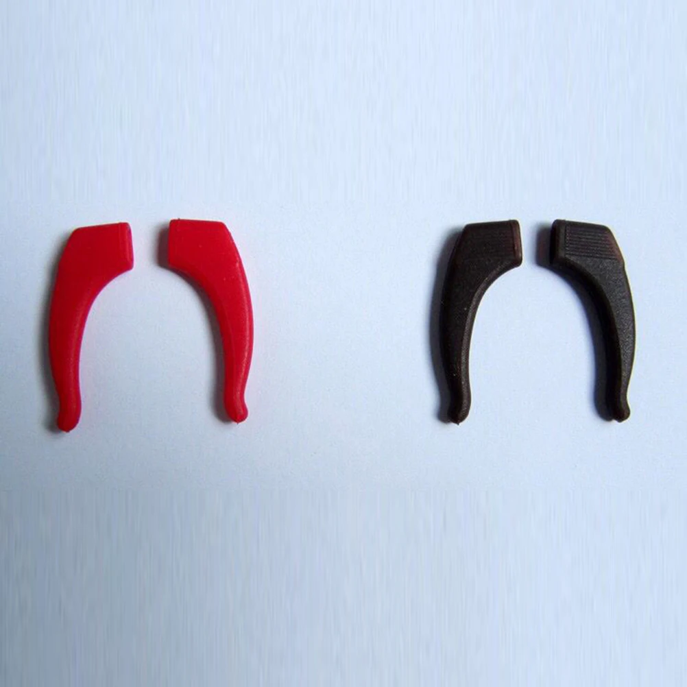 

20 Pairs Spectacle Leg Covers Silicone Glasses Replacement Legs Eyewear Frame Fixed
