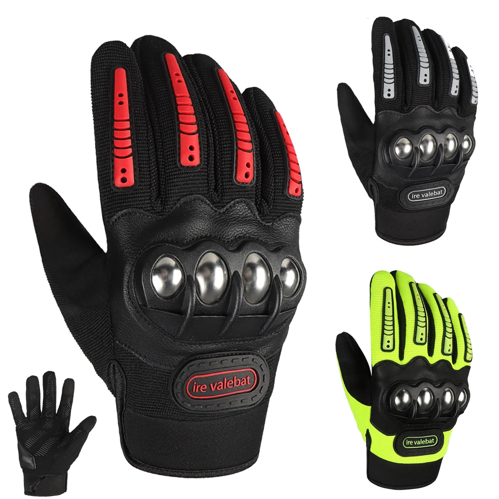 Motorcycle Gloves Touch Screen Motorbike Riding Gloves Breathable Moto Gloves Full Finger Motocross Guantes Gloves