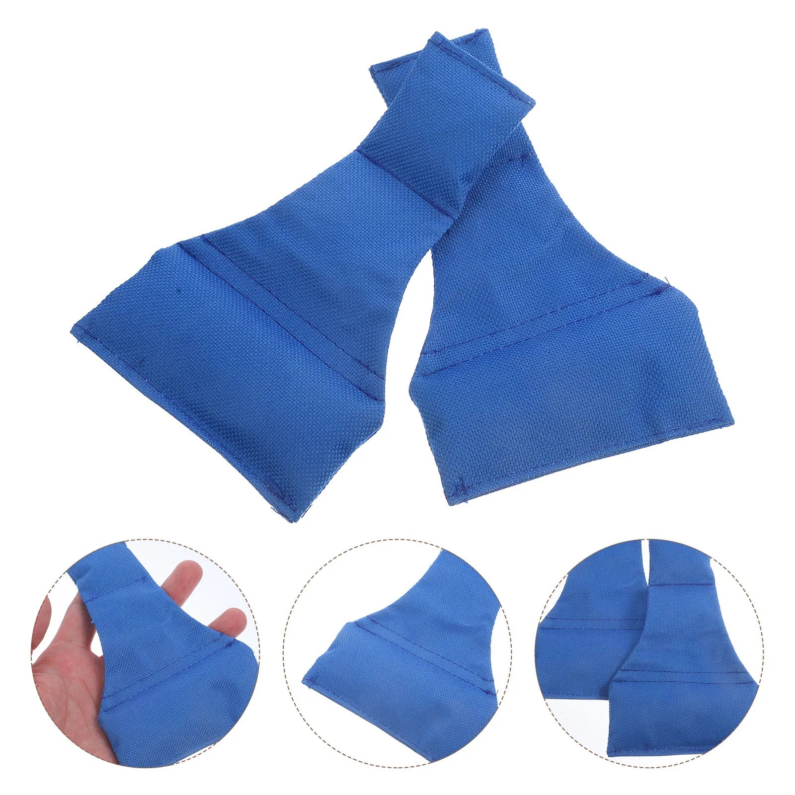 

2pcs Football Referee Bean Long Neck Portable Fabric Gear For Soccer Match Lightweight Waist Bag Large Capacity Storage Throw