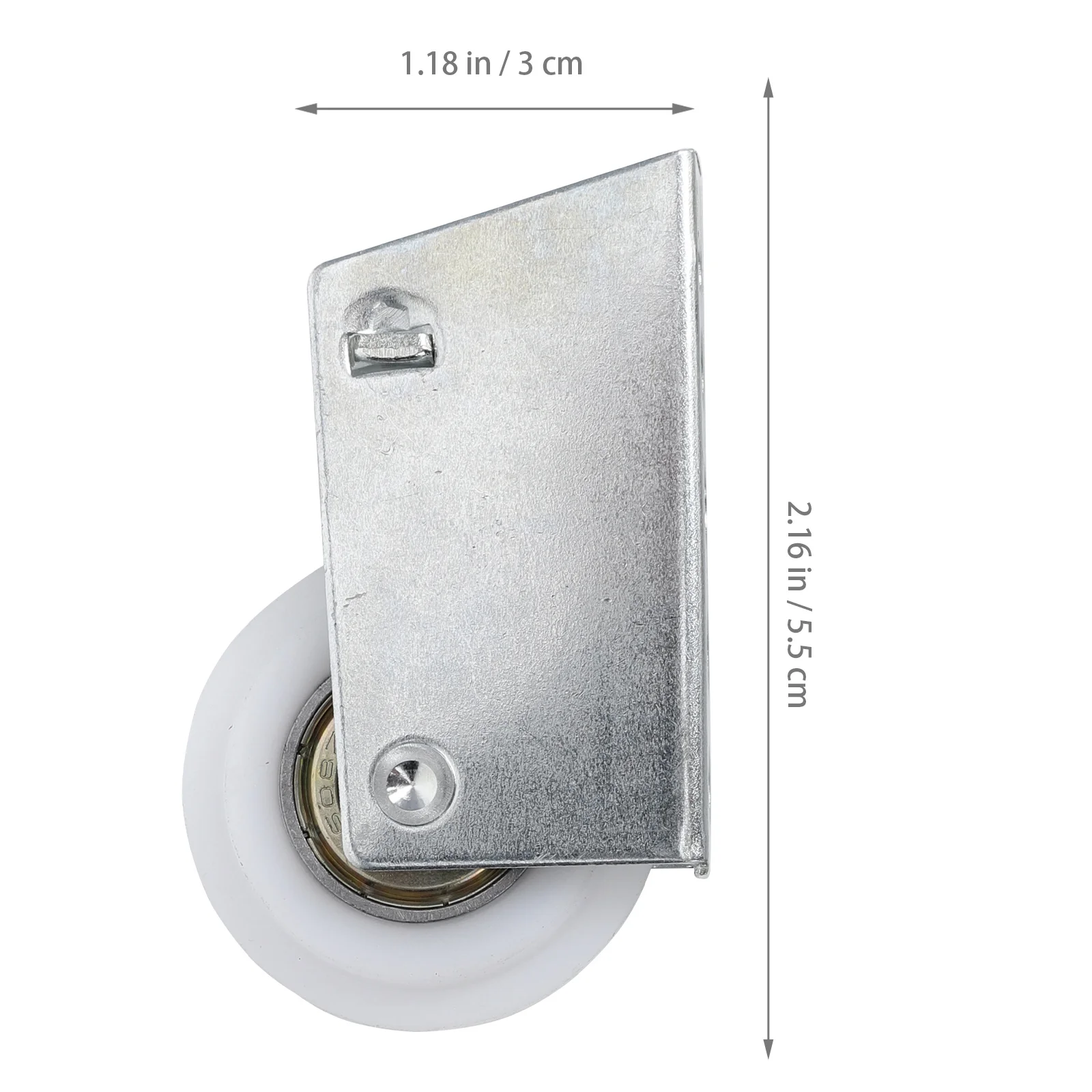 

4Sets Cabinet Wardrobe Pulley Easy to Use for Door Drawer Windows Sliding Door Rollers Wardrobe Pulley