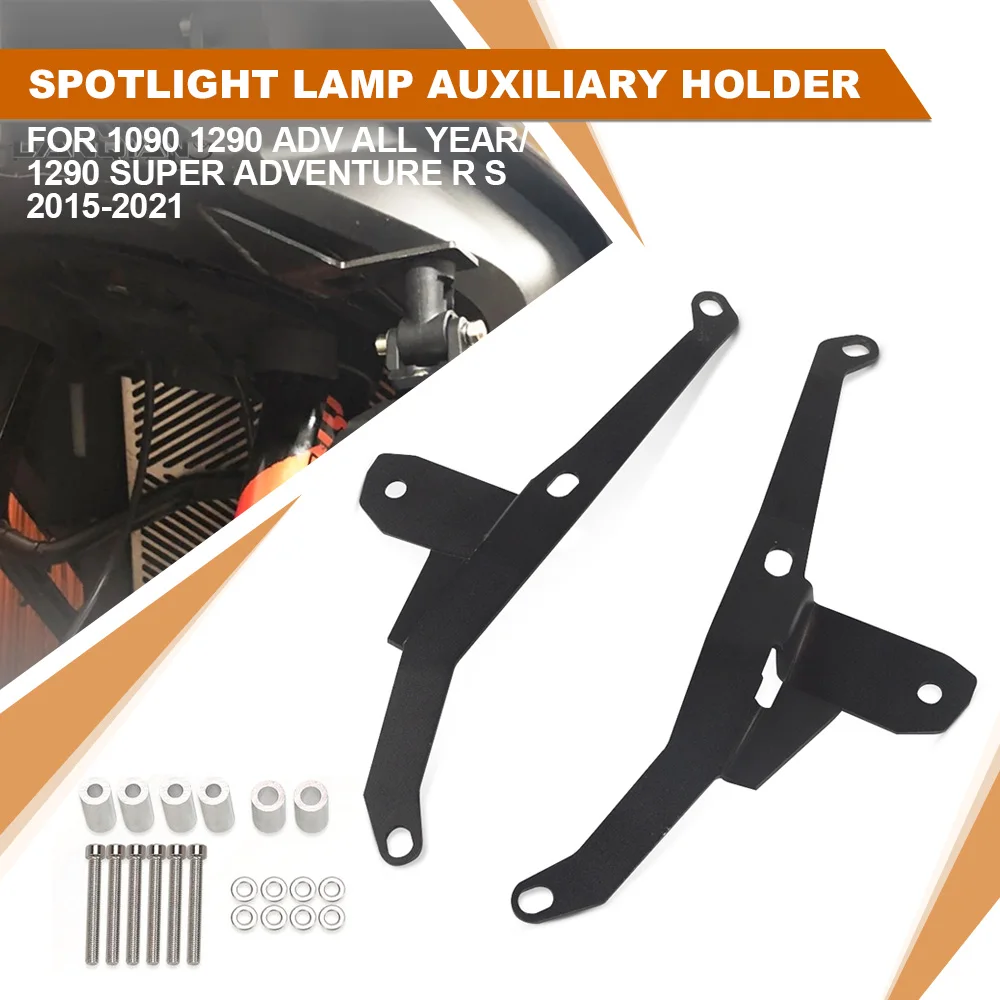 

Fog lamp Spotlight Bracket Holder Spot Light Mount For 1090 1290 ADV All Year/1290 Super Adventure R S 2015-2020 2021 Motorcycle