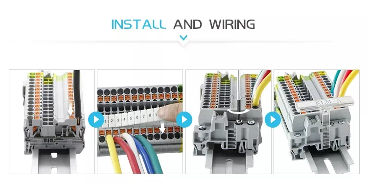 PT2.5-TW-PE Push-in-Erdungs-Din-Schienenklemmenblock 3-Leiter-Erdung PT 2.5 Twin Wire Electrical Connector PT 2.5TW-PE – Detail 17