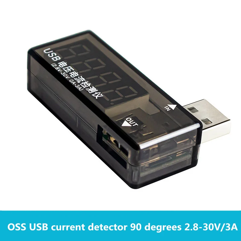 OSS S102 USB Charger Voltage and Current Detector Intelligent Digital Display Capacity Tester