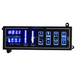 RV Switch Management System 8-Way Switch with Water Level Water Temperature Voltage Display