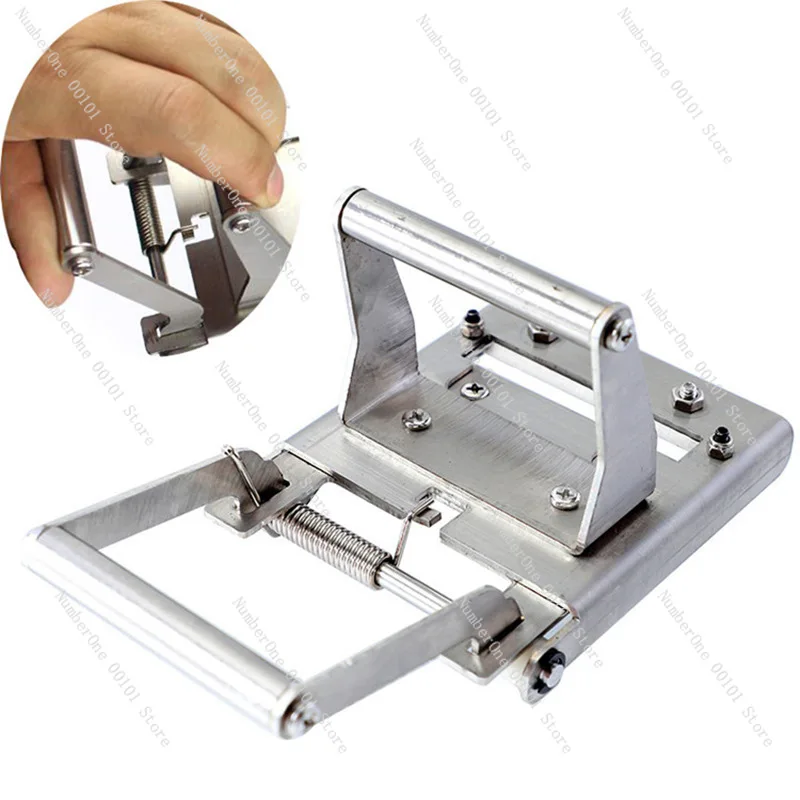 Mini Multifunctional Woodworking Trimming Machine, Stainless Steel Edge Cutting Tool for Precise Trimming and Finishing
