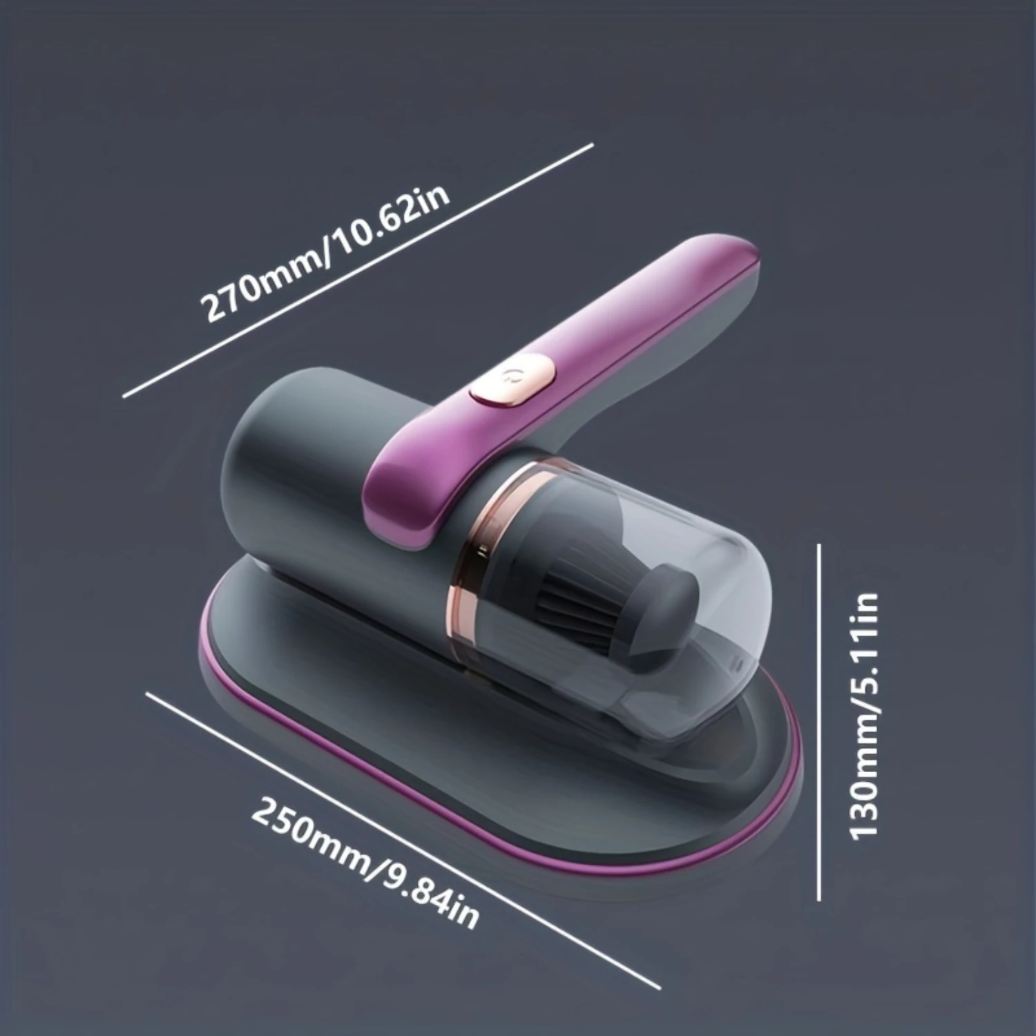 1 قطعة مكنسة كهربائية محمولة لاسلكية معدات إزالة الغبار أريكة المنزل العث متر للمراتب مع ضوء الأشعة فوق البنفسجية والسيارات