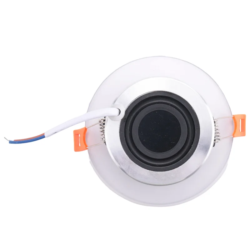 [NEW A09R!】 8Ohm 10W Moisture-Proof In-Ceiling Speaker Aluminum Can Fashion In-Ceiling Speaker Background Music System
