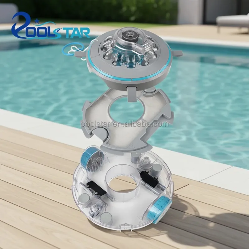 Airo Aquajack 600 Rechargeable Cordless Robot Vacuum Cleaner Efficient Automatic Pool Cleaner with High Suction Power Swimming view 4