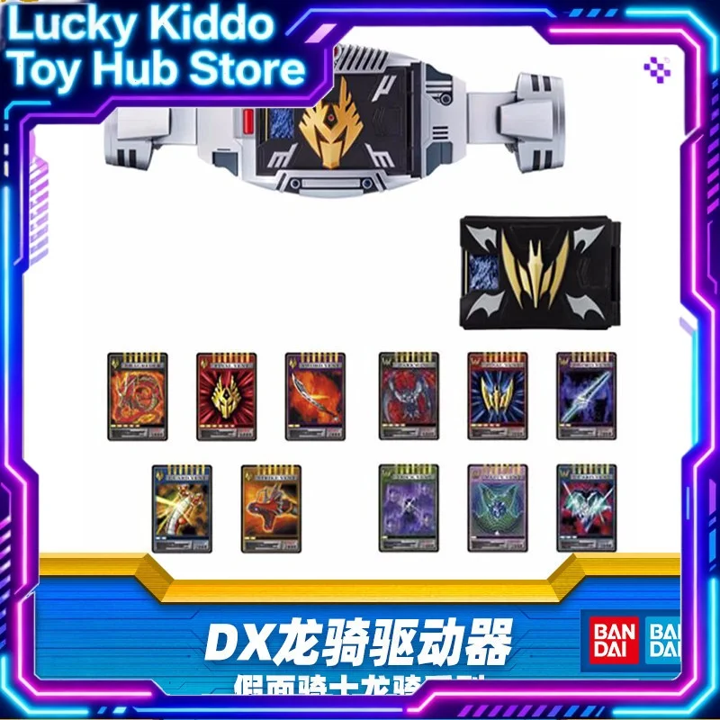 

Bandai New Kamen Rider Ryuki Dx Transformation Belt Driver With Kamen Rider Knight Card Deck Set Anime Cosplay Collectible