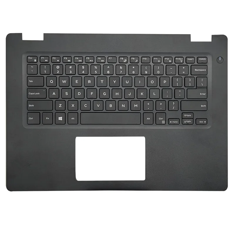 DELL Latitude 3490 E3490 노트북용 키보드, 팜레스트 상단 케이스, 교체용 키보드, 0P8YTM 0T58YV 0MMC2D, 미국 정품 신제품