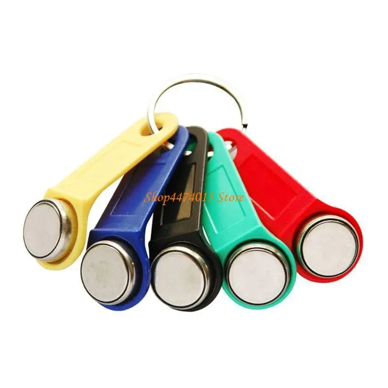 K1AA 10 stuks herschrijvende TM -kaarten Elektronische toetsen RFID Ibutton Tags RW1990 Ibutton -kaarten voor het maken