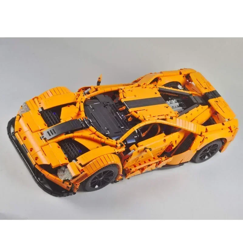 MOC-10792 クラシック電子 RC スーパーカー GT スポーツカー組立ビルディング ブロック モデル • 2774 パーツ子供の誕生日おもちゃギフト ギフト