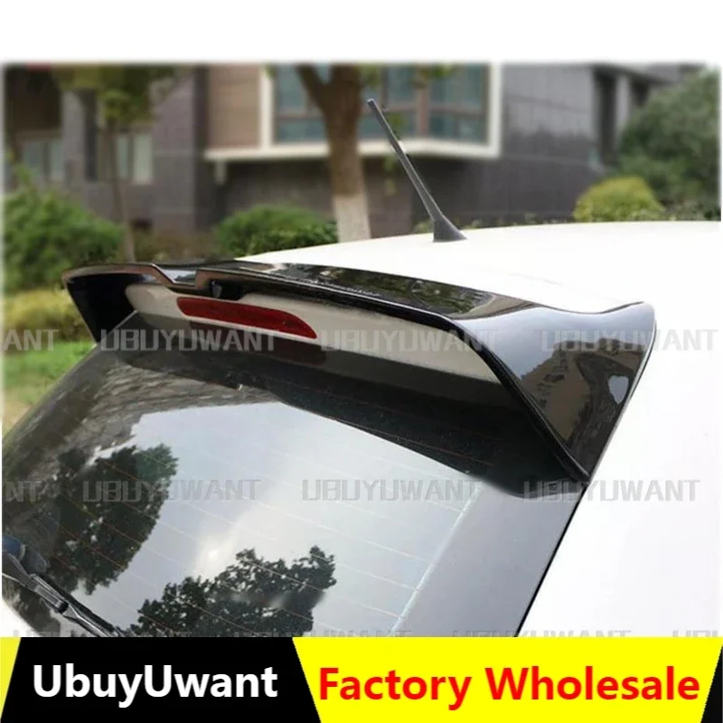 

Oettinger Style Roof Spoiler For Volkswagen Polo MK5 6R 6C 2011-2018 ABS Plastic Rear Spoiler aleron For VW Polo Plus 19-21 Wing